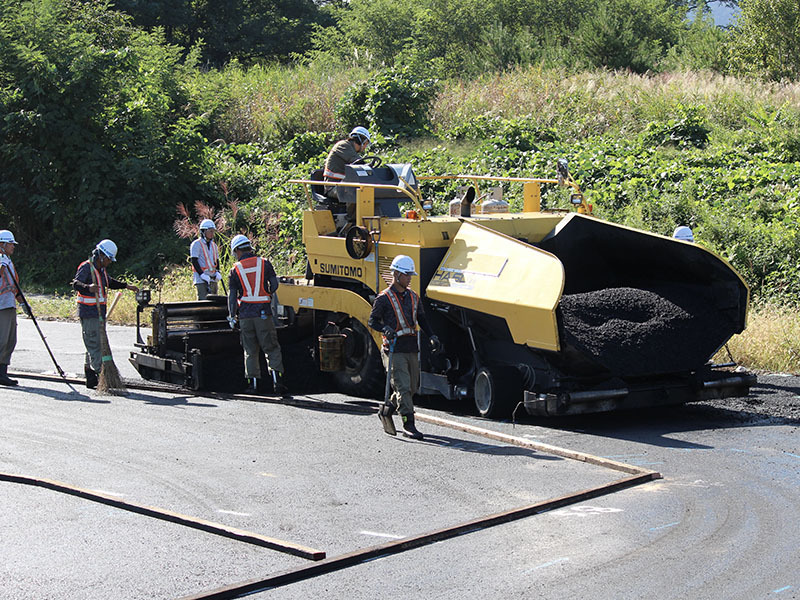舗装事業|山形県 トップロード