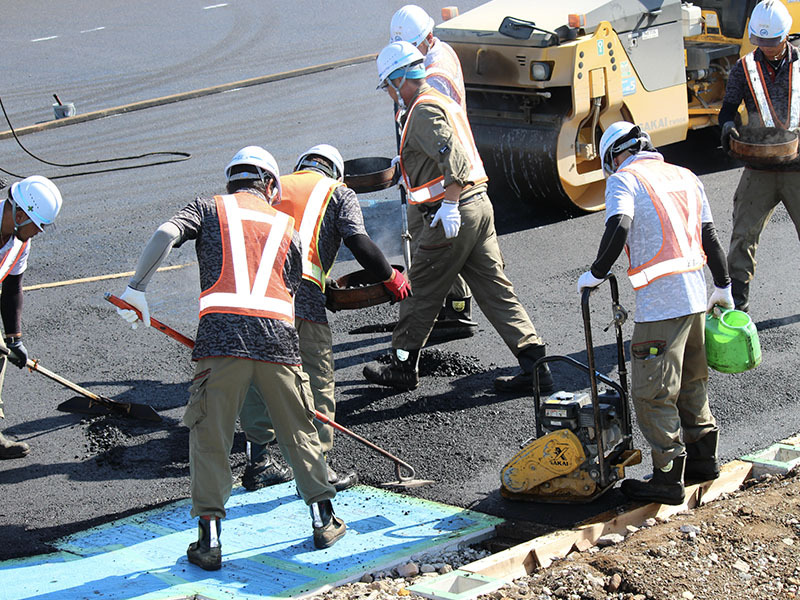 舗装事業|山形県 トップロード