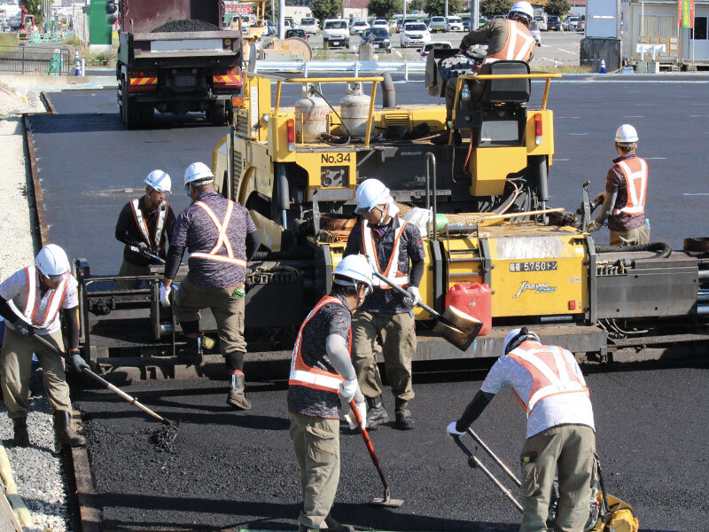 舗装事業|山形県 トップロード