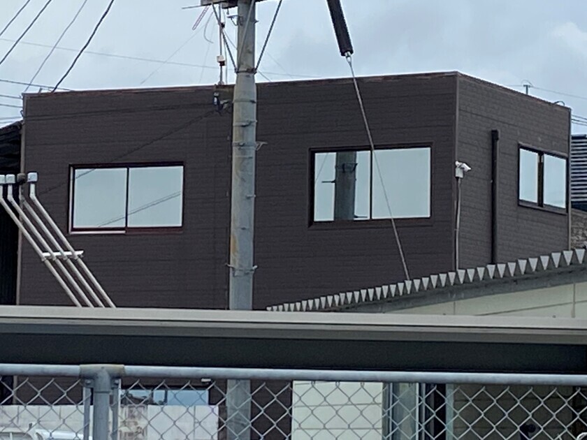 アオイ・トータル様 ミラー系遮熱フィルム施工