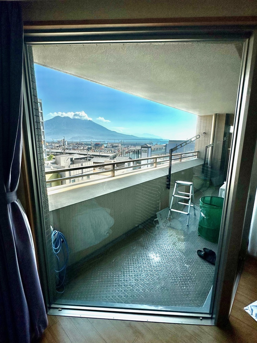 鹿児島市上本町マンション N様邸 UVカット飛散防止フィルム施工