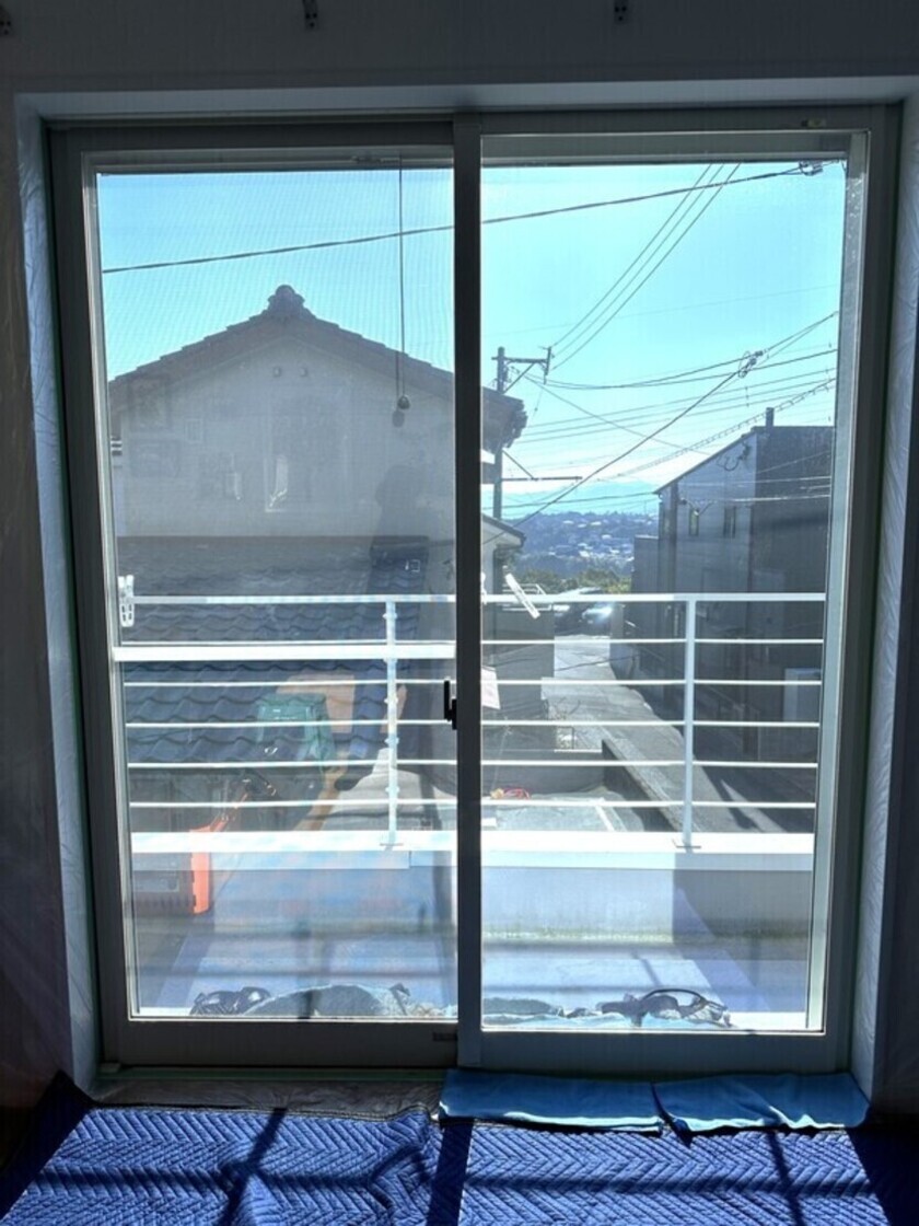 鹿児島市紫原 Y様邸 ミラー系遮熱フィルム施工