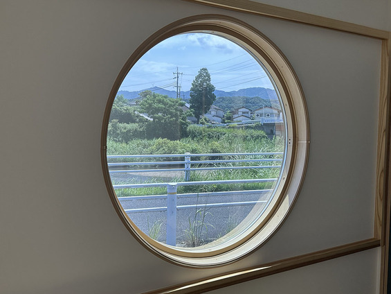 鹿児島市清和 A様邸 ミラー系遮熱フィルム 施工後内側_コピー