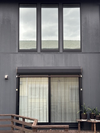 日置市伊集院町 Y様邸 ミラー系遮熱フィルム施工