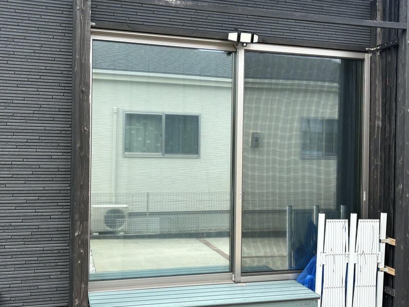 鹿児島市喜入 M様邸 ミラー系遮熱フィルム施工