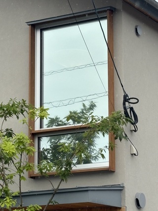 鹿児島市谷山中央 A様邸 ミラー系遮熱フィルム施工