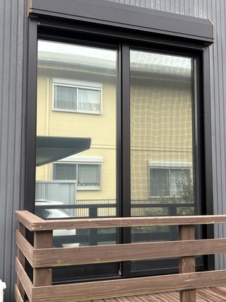 日置市伊集院 Y様邸 ミラー系遮熱フィルム施工