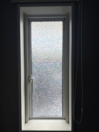 鹿児島市中山 U様邸 目隠しフィルム施工