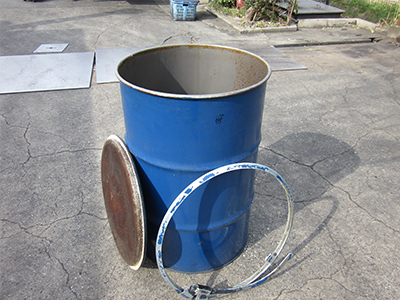 ドラム缶(バンド付)