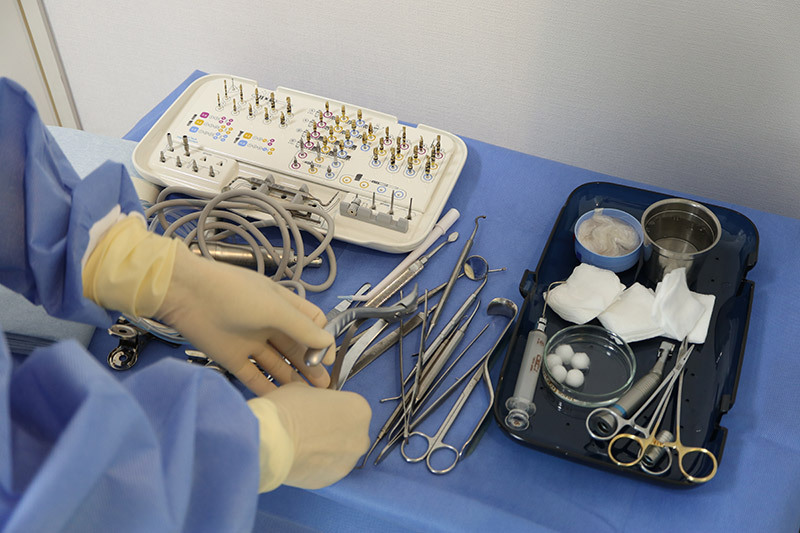 P5インプラント埋入手術において