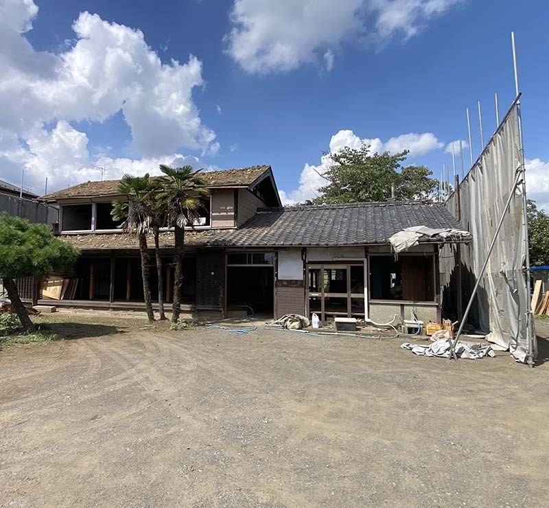 施工実績|家屋解体工事|川越市K様1