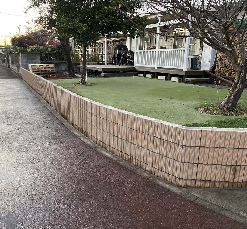 施工実績|ブロック積み工事|群馬県太田市3