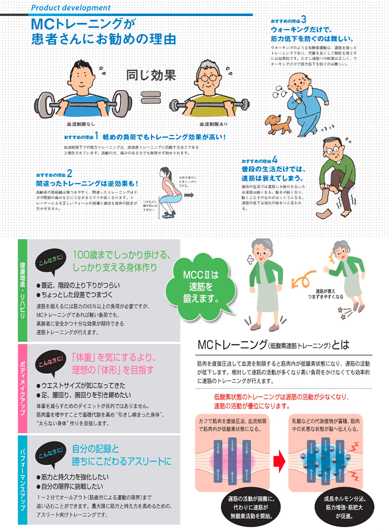 MCトレーニングがおすすめの理由