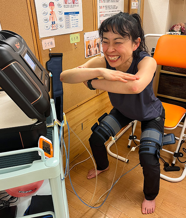 低酸素トレーニング40代女性