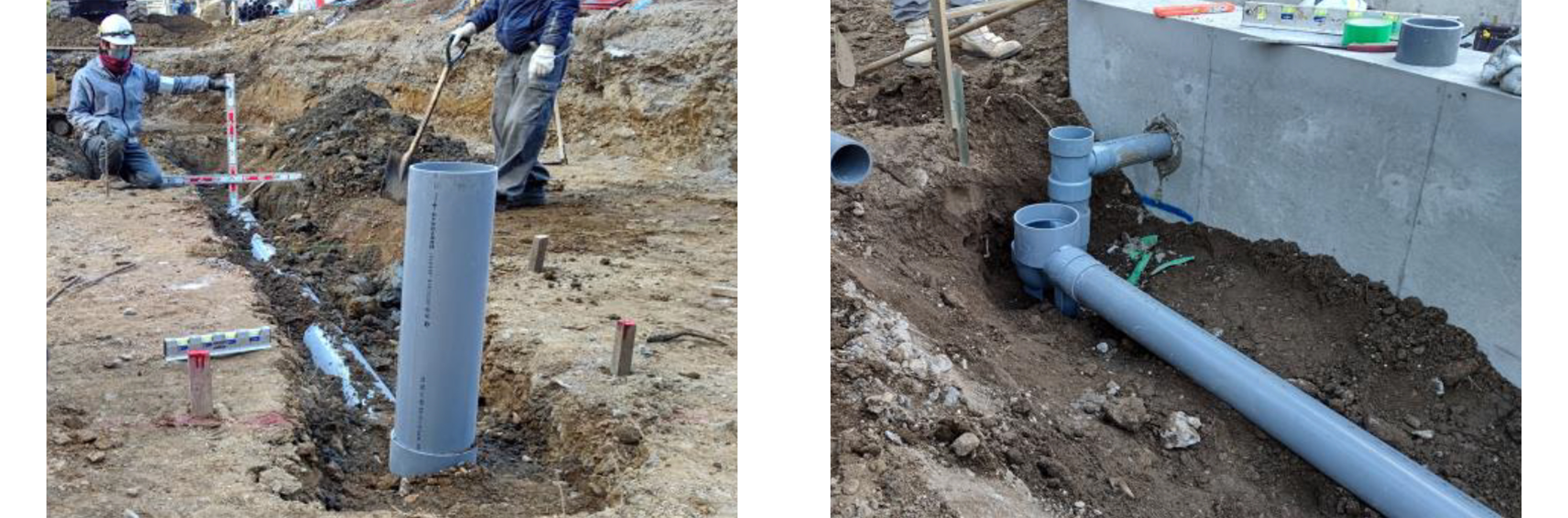 015.鯉池用配管状況