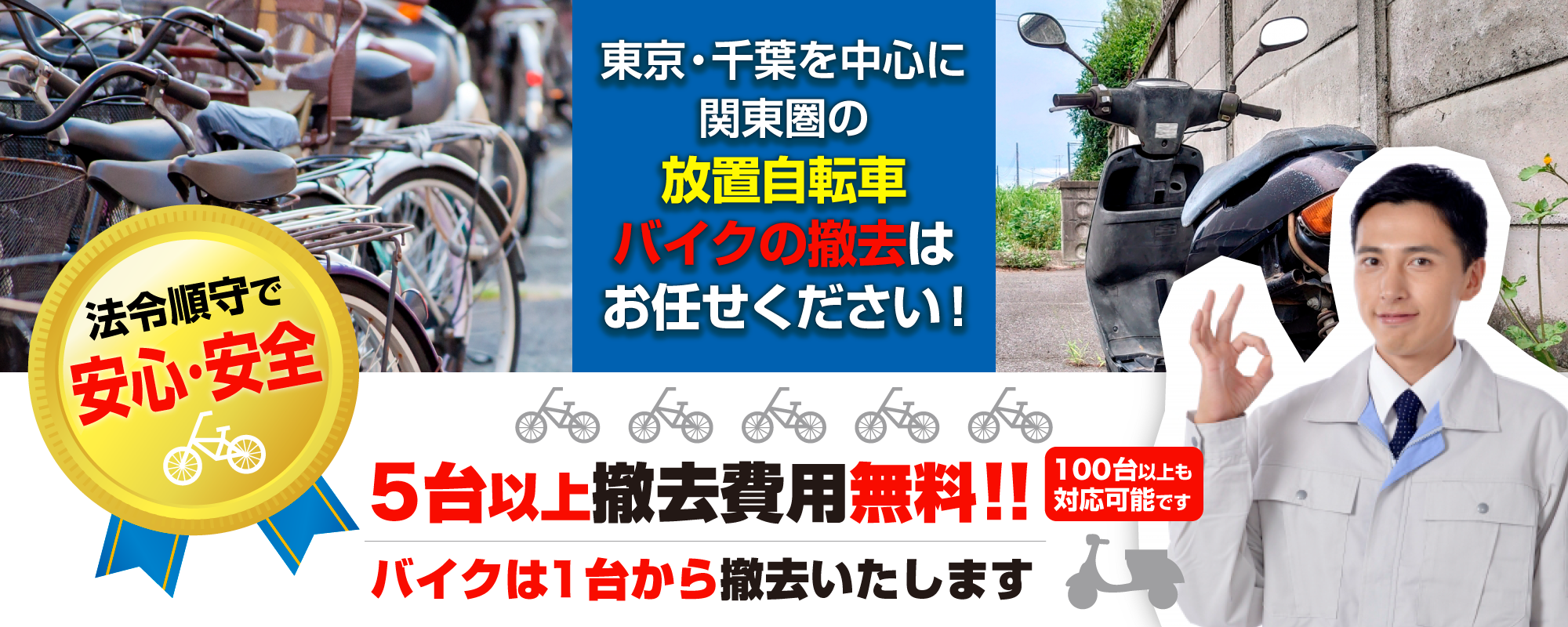 東京放置自転車・バイク回収センター