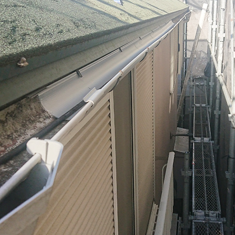 T様邸雨樋部分交換工事after