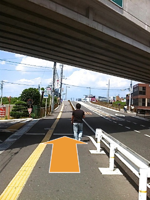 美容院Re:Style15枚方本店へのアクセス(10)