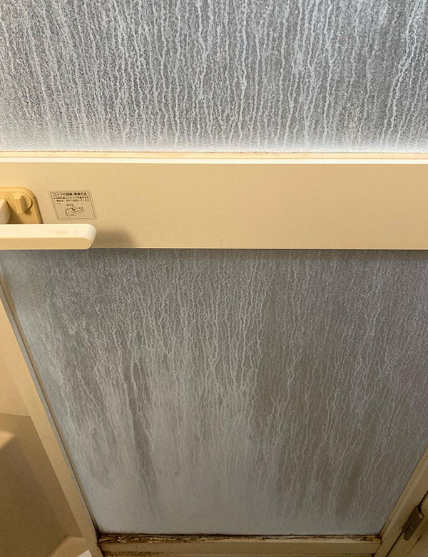 浴室ガラス|Before