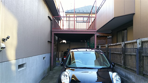 ガレージ塗装前