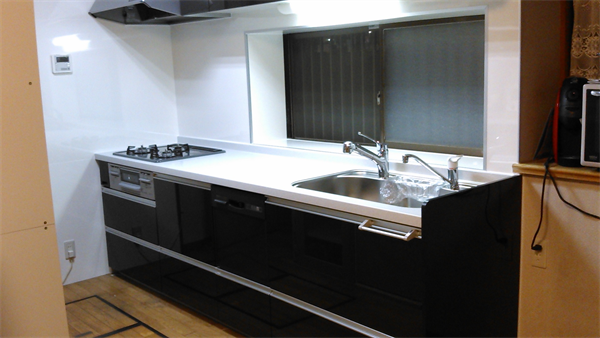 キッチン入替後