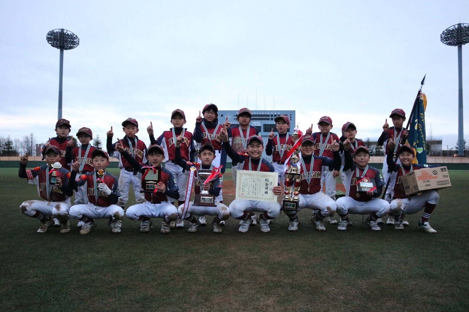 2021MBL総合優勝 大崎ジュニアドラゴン