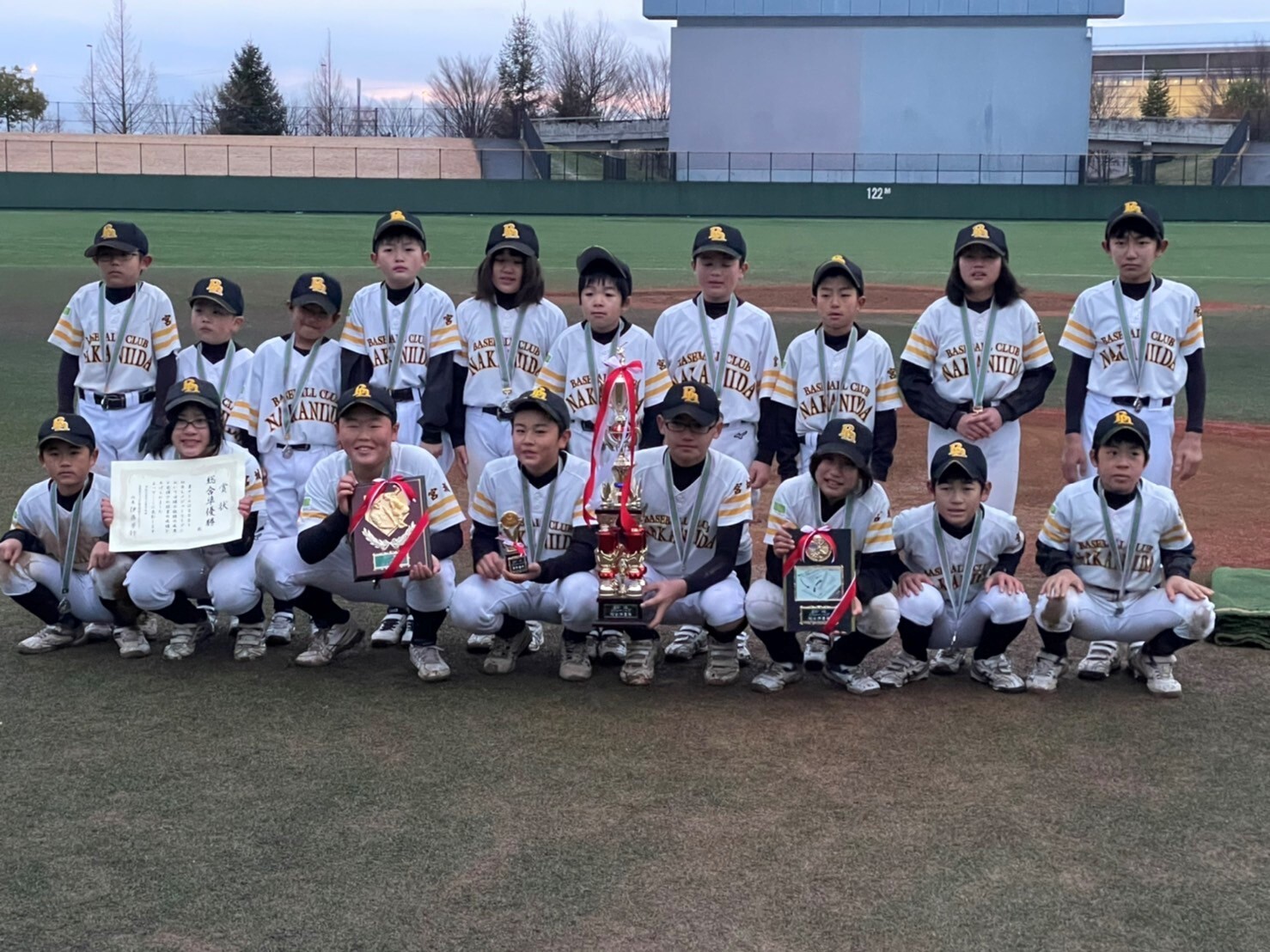 2021MBL総合準優勝 中新田ベースボールクラブ