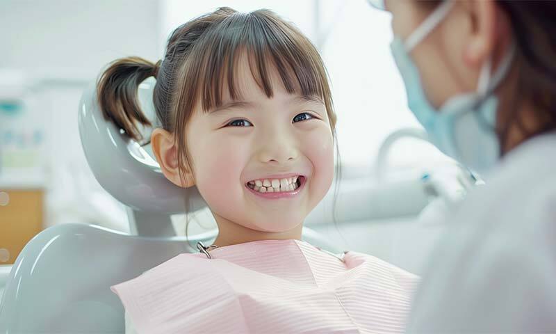 お子さまの不安に寄り添った無理のない治療を