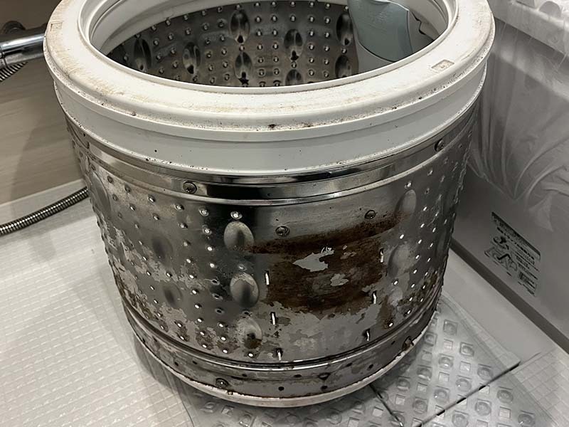 縦型洗濯機|施工前