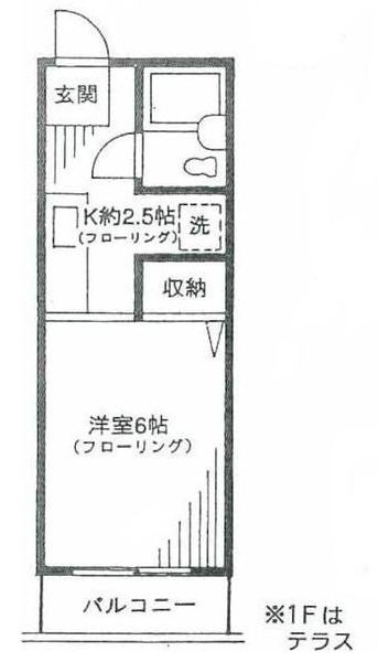 メゾンヴィヴァントSHIRAI A-202 1K