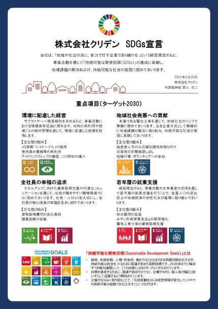 SDGsクリデン2022