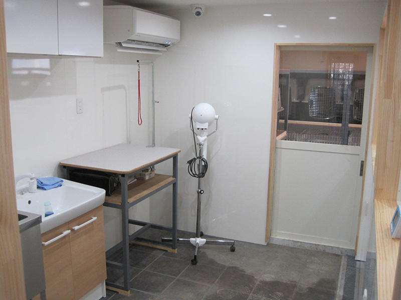 トリミングルーム写真2