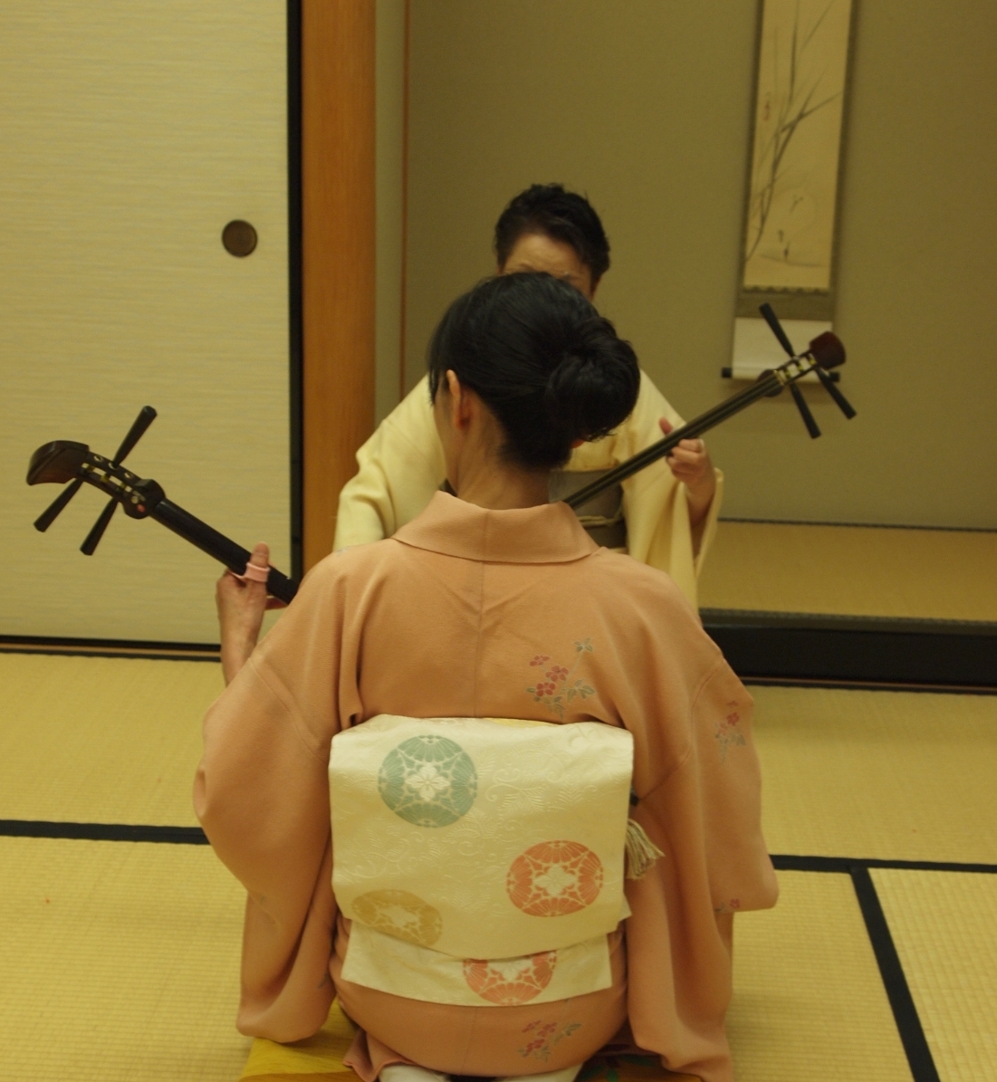 修正後 稽古風景 よい