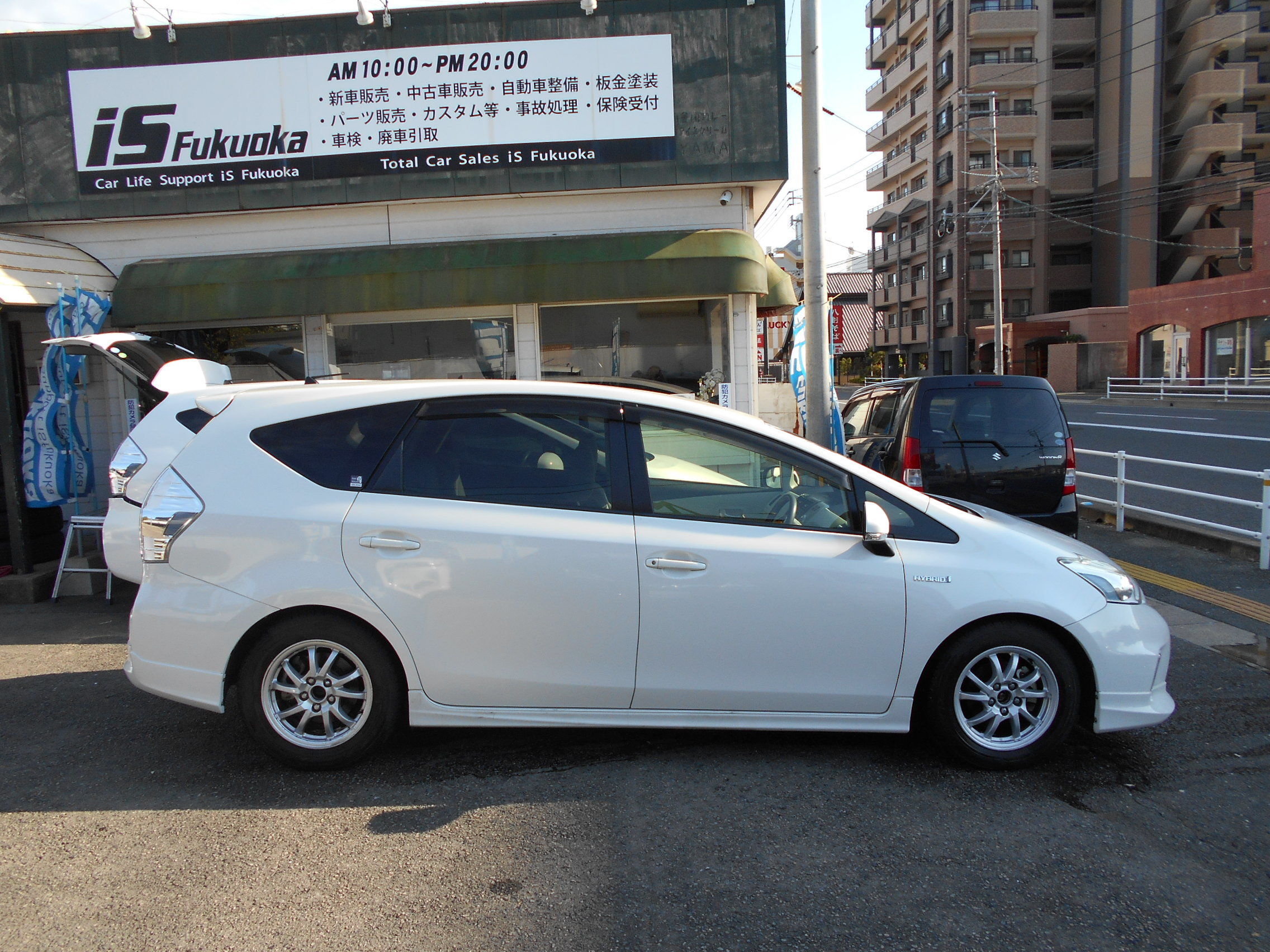 作業事例|ワゴン車専門の中古車販売店 iS福岡