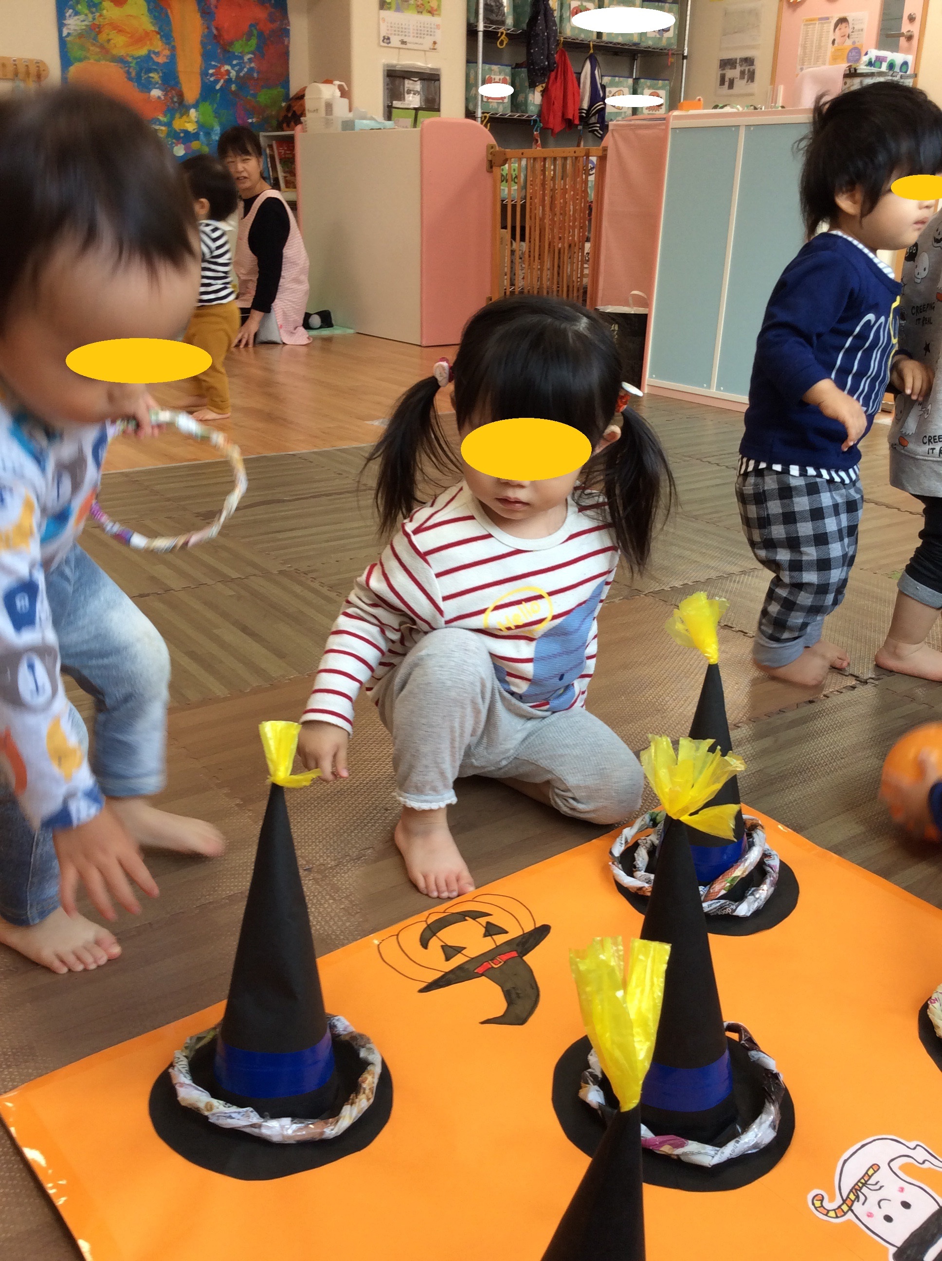 マリー保育園 富士見台 ハロハロハロウィン 地域の方々ありがとう
