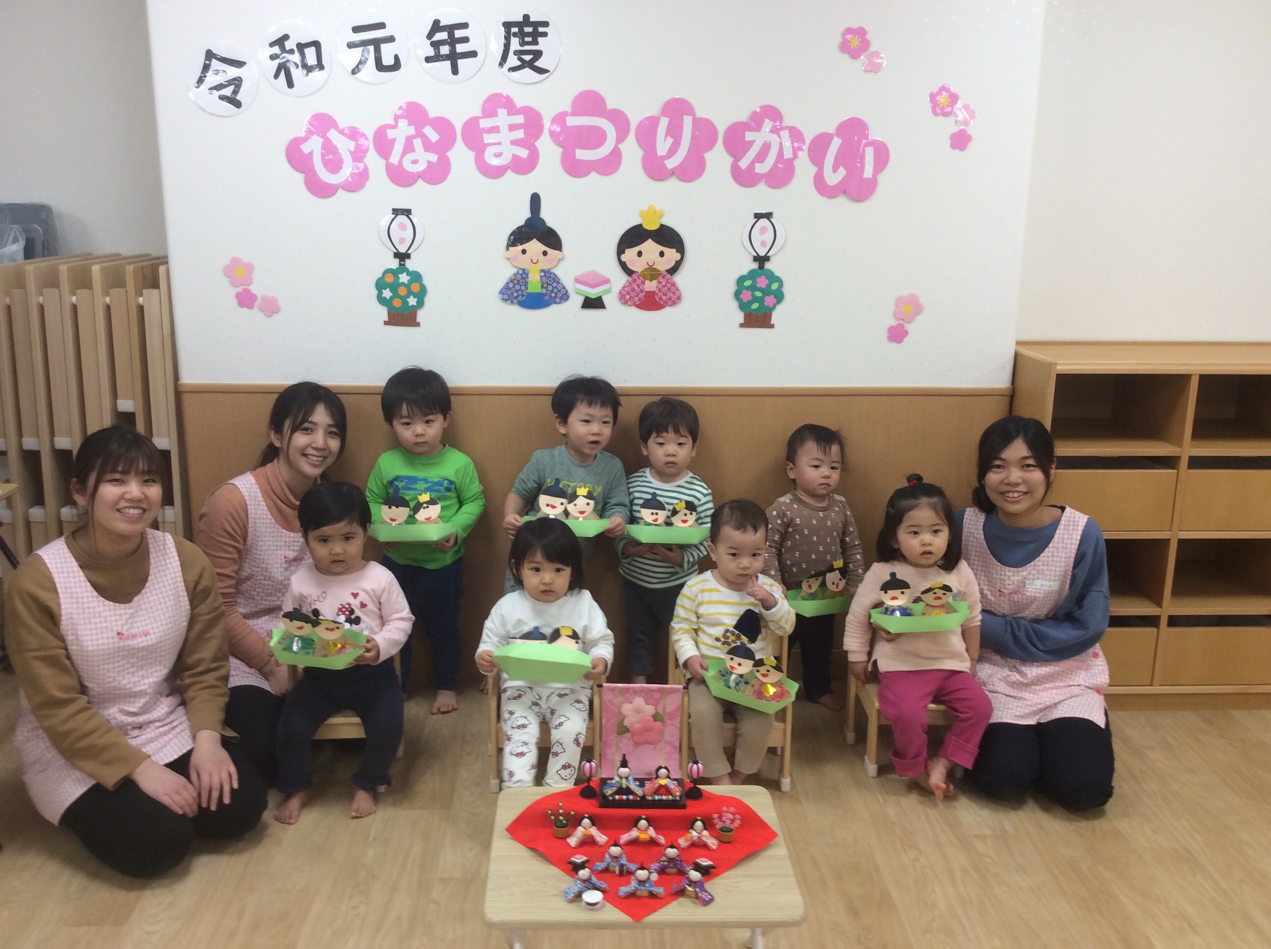 マリー保育園白金高輪 ひな祭り会がありました