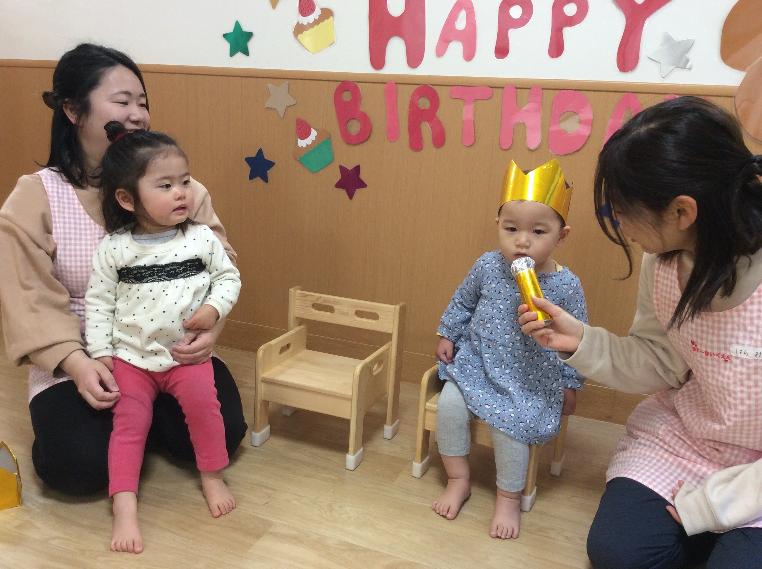 マリー保育園白金高輪 3月のお誕生日会