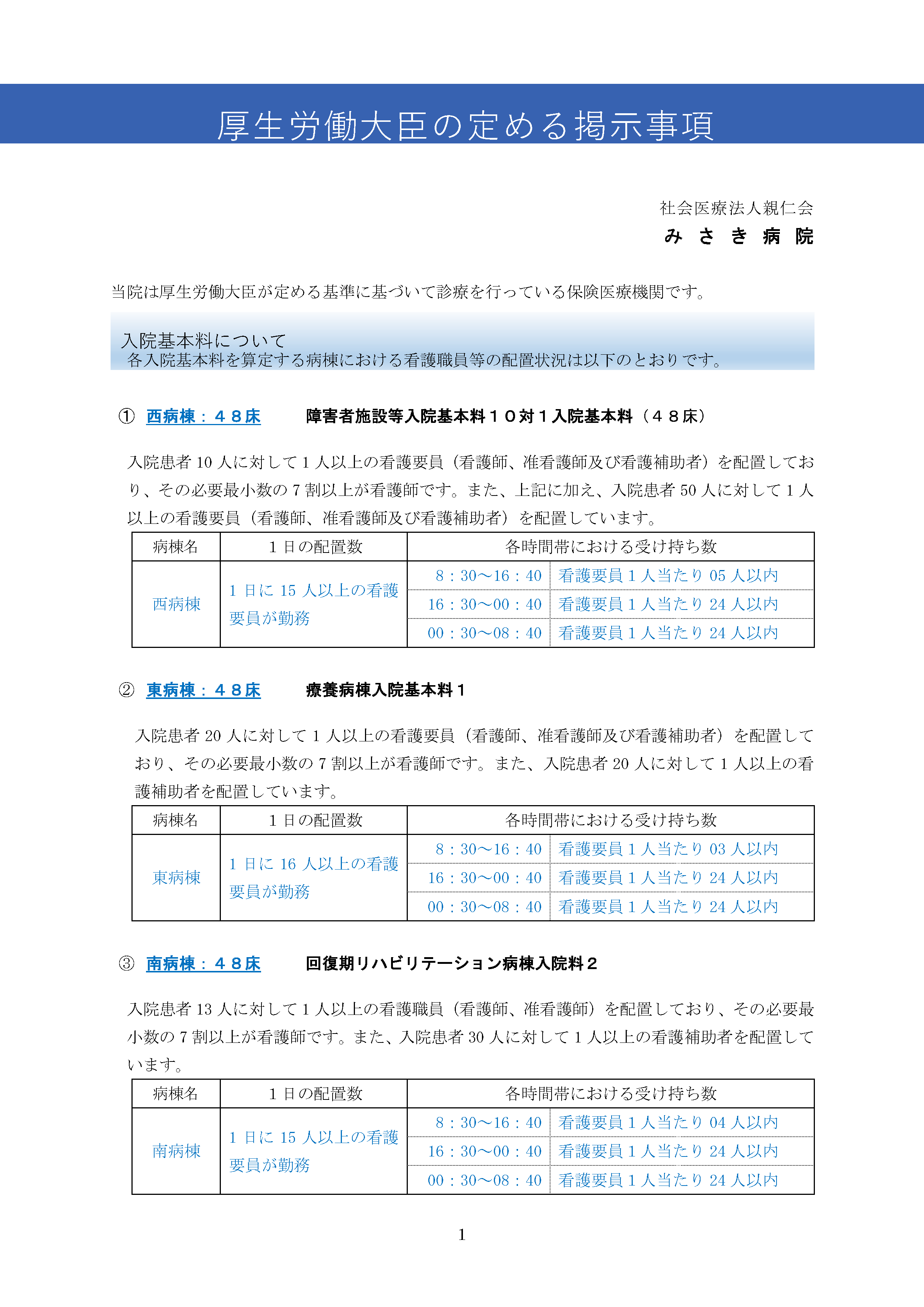【掲示】厚生労働大臣の定める掲示事項（一般的事項）みさき版202501版_ページ_1