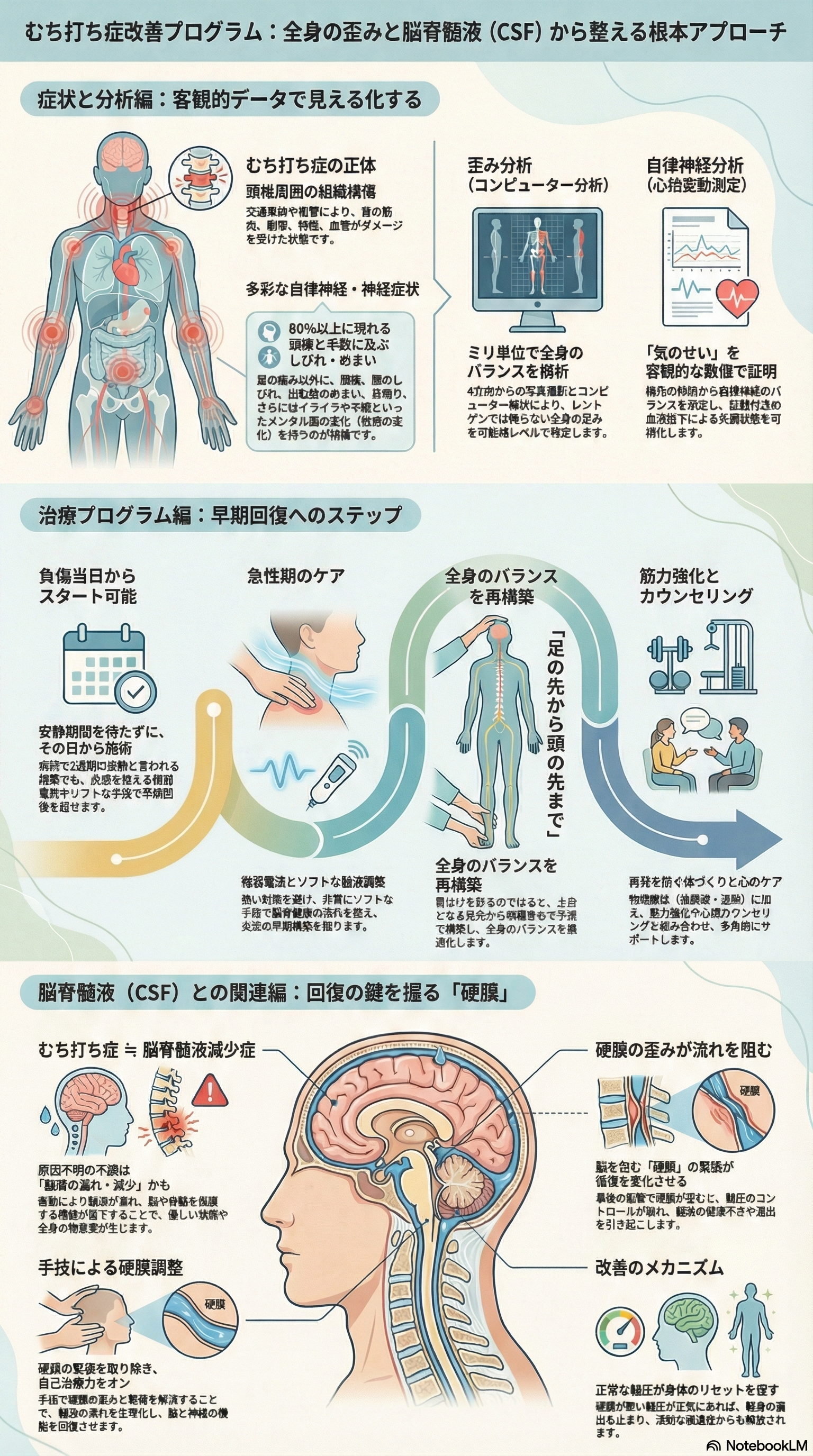 むち打ちインフォグラフィック