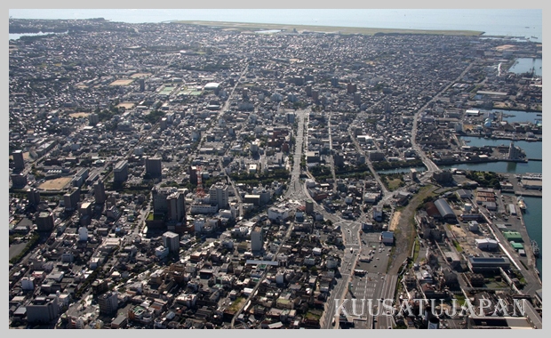 宇部市の道路・市街地の撮影実績