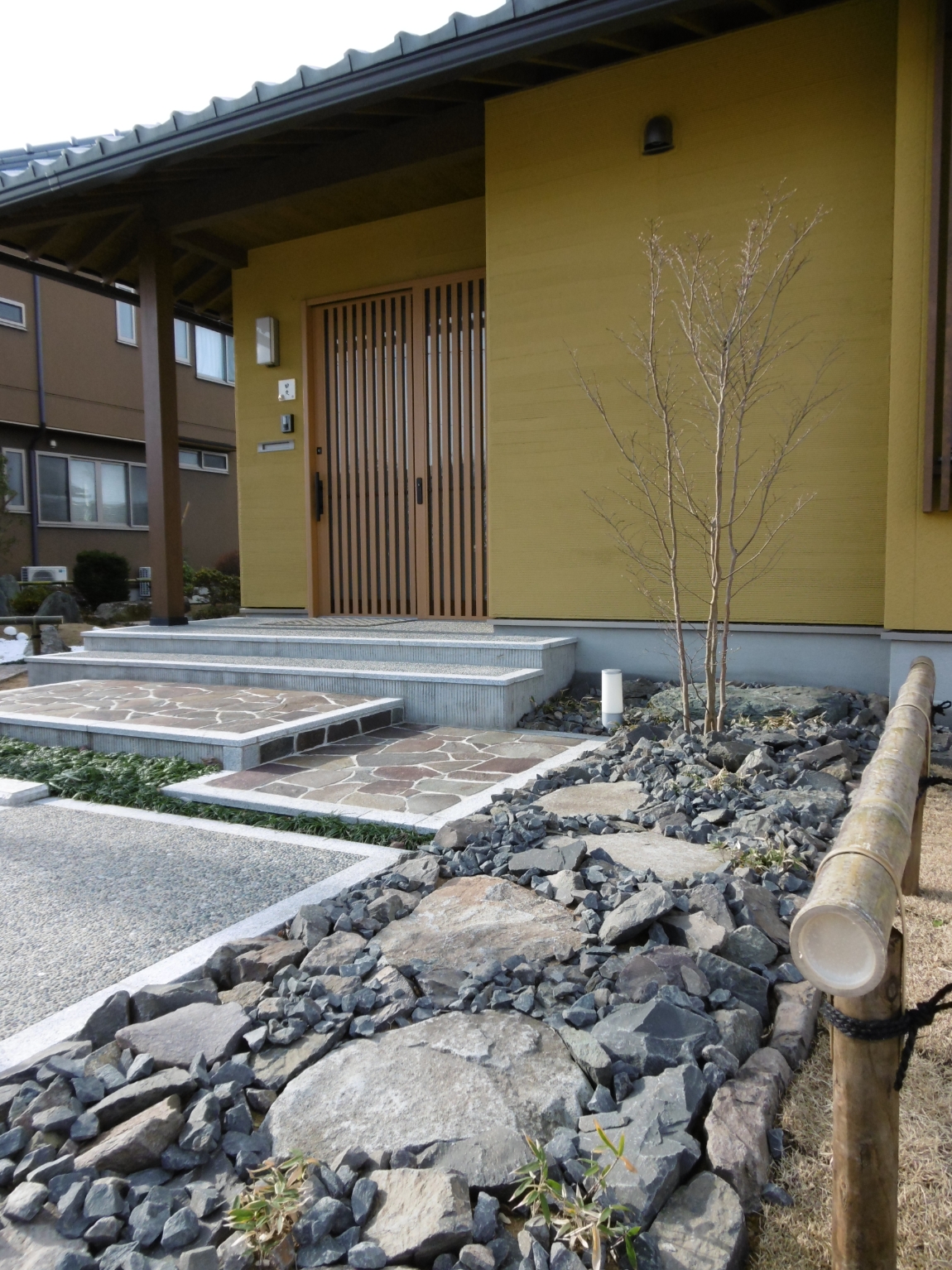 エクステリア 石川県かほく市 T様 足立美術館風日本庭園 エクステリア 石川県かほく市 T様 足立美術館風日本庭園