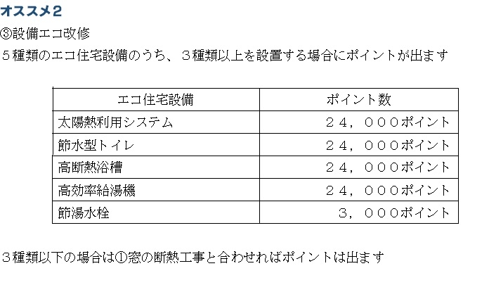 エコポイントオススメ２