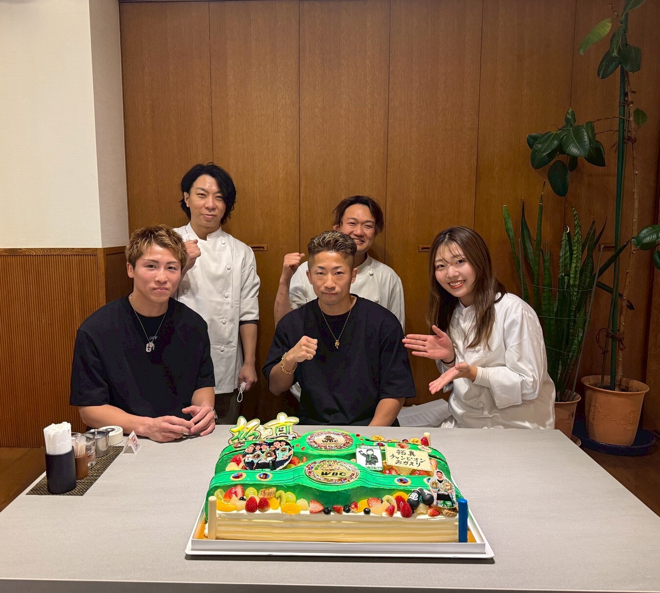 井上拓真選手祝勝会