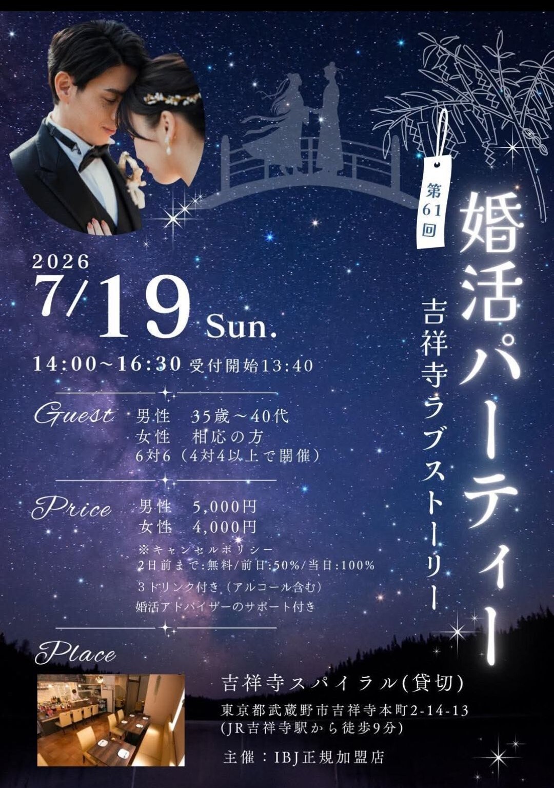 7月１９日吉祥寺