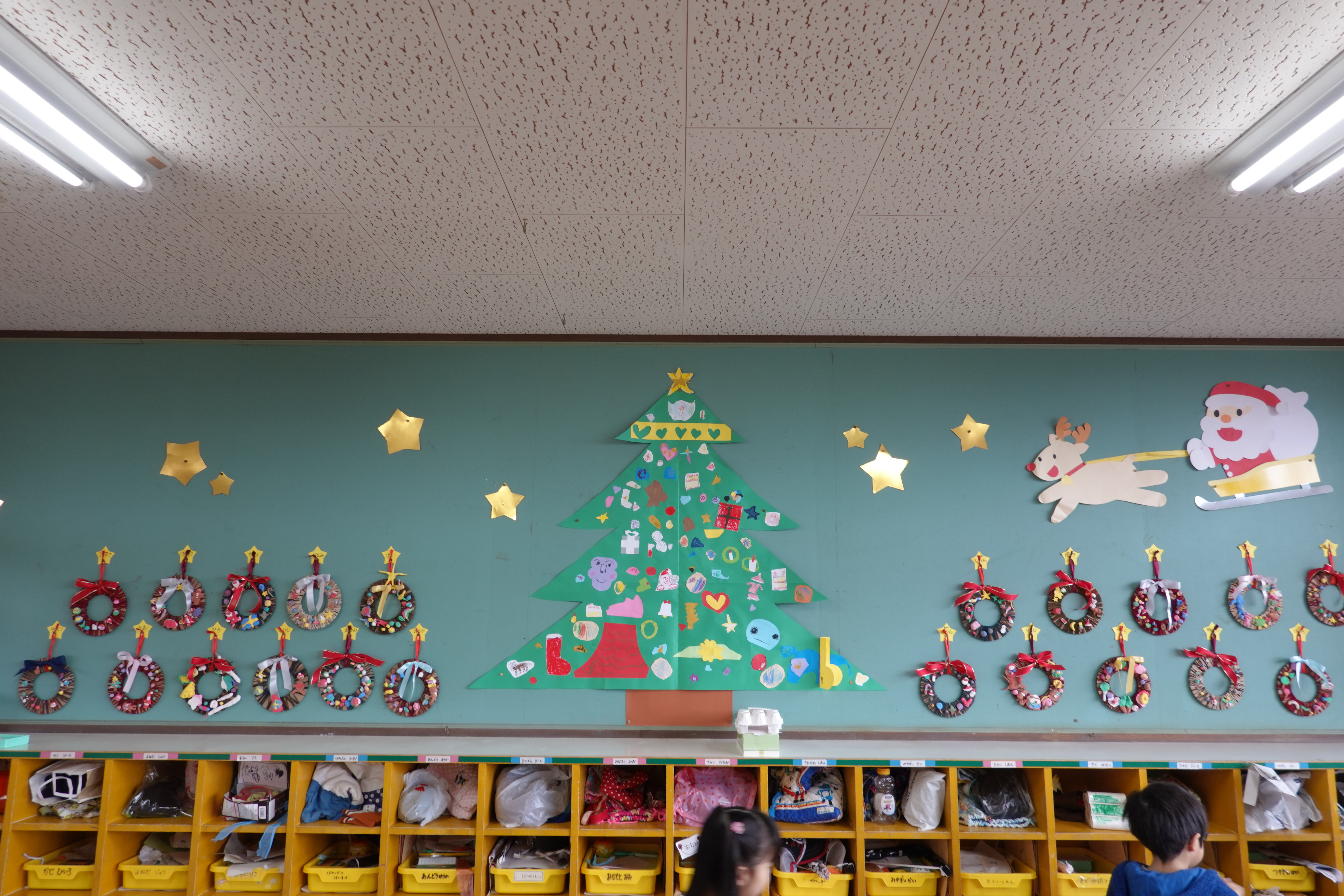 年長 クリスマス製作 第二幼 ｈ30 12 10