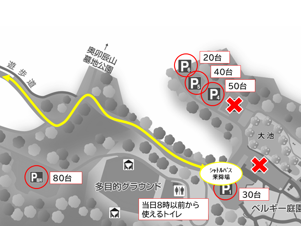 高校相撲金沢大会駐車場R8