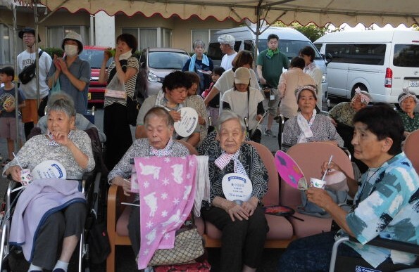 納涼祭入居者