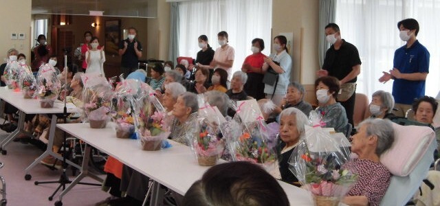 花束贈呈(全）