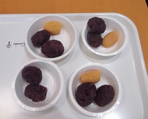 もちつき（おはぎ）