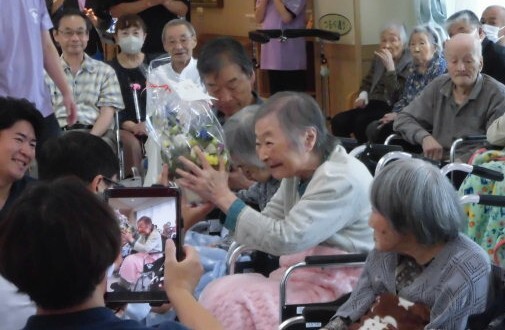 花束贈呈4